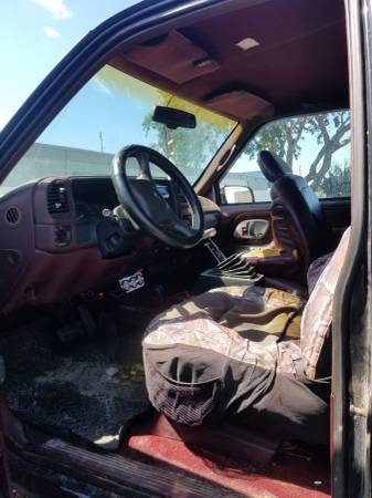 monster truck interior